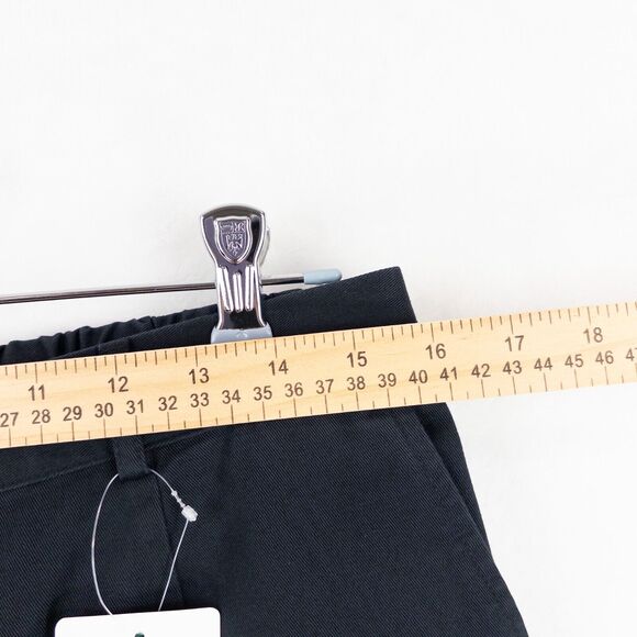 LL Bean Wrinkle-Free Bayside Pants 14 Black Original Fit High-Rise Comfort NWT - Picture 6 of 11